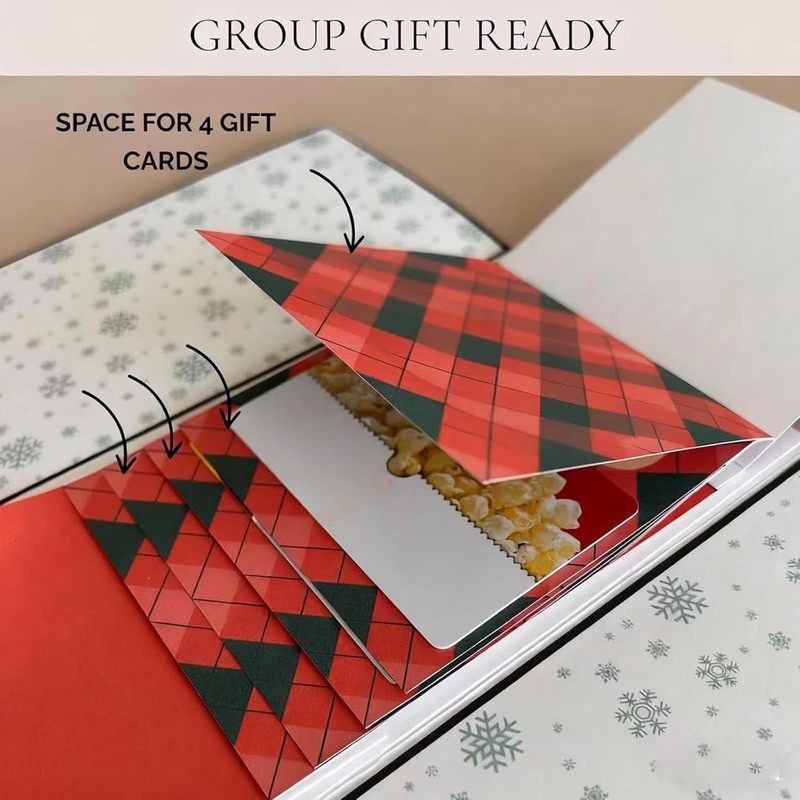Handmade Waterfall Christmas Gift Card Booklet|undefined