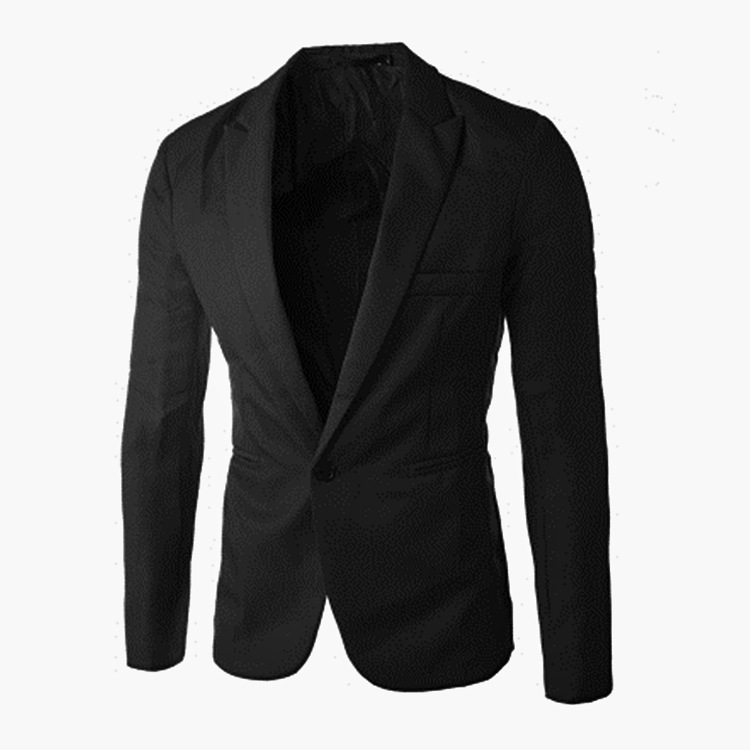 2026 New Foreign Trade Model Solid Color Men's Slim Fit Single-Breasted Suit Young Men's Casual Blazer Men's Jacket