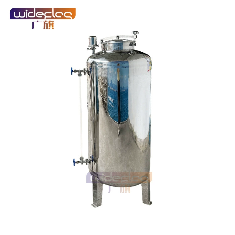 Подходит для пищевой, медицинской и химической промышленности. Стерильный резервуар для воды из нержавеющей стали для предотвращения загрязнения воды. Материал 304/316.