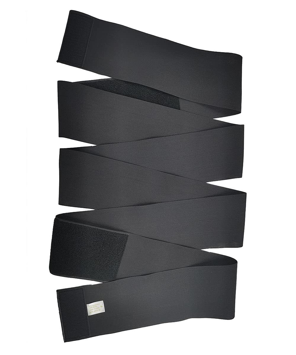 高弹力瑜伽健身收腹带女士运动束缚带加长腰部训练器可调节松紧带