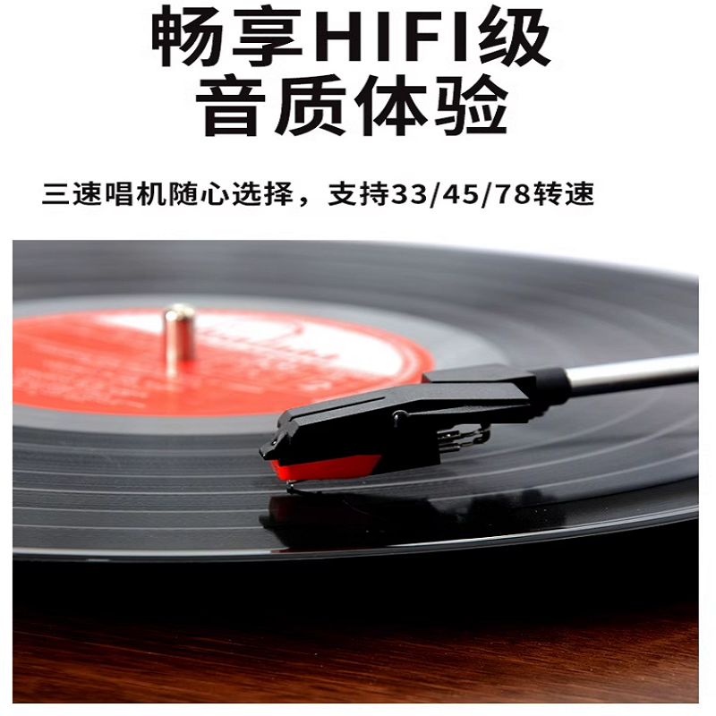 ドイツのレコード盤のレトロな蓄音機の客間のブルートゥースのスピーカーの音響の置物のアイデアの引っ越しの贈り物|undefined