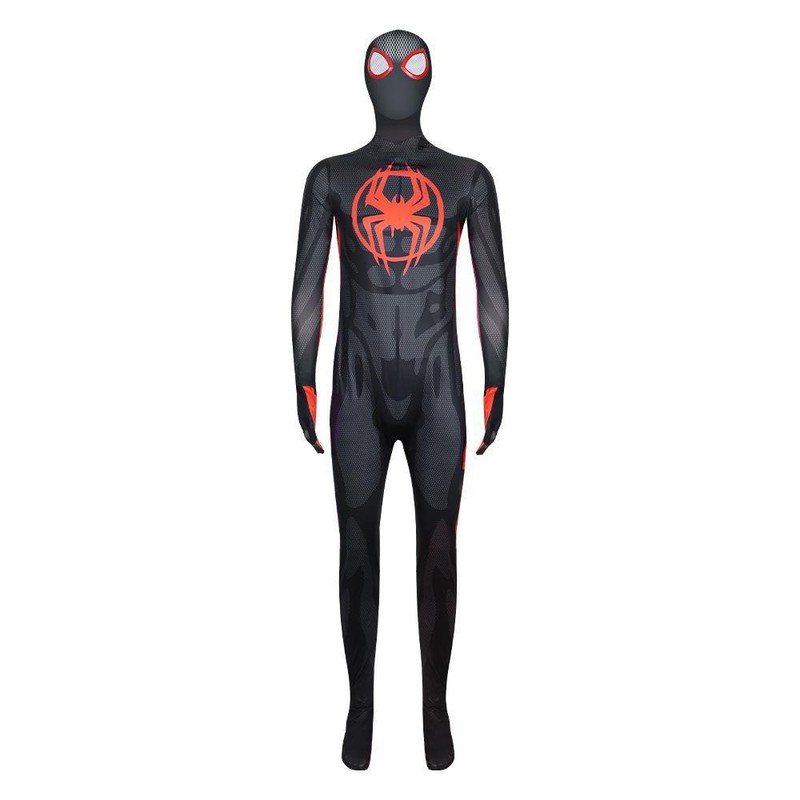 ハロウィンコス衣装黒子ヒョウジャンプスーツヘッドギアヴェノムスパイダーフルヒーローボディスーツグウェン|undefined