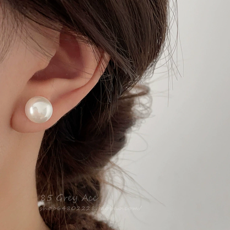 Серьги с жемчугом, серебро 925 пробы, стиль легкой роскоши