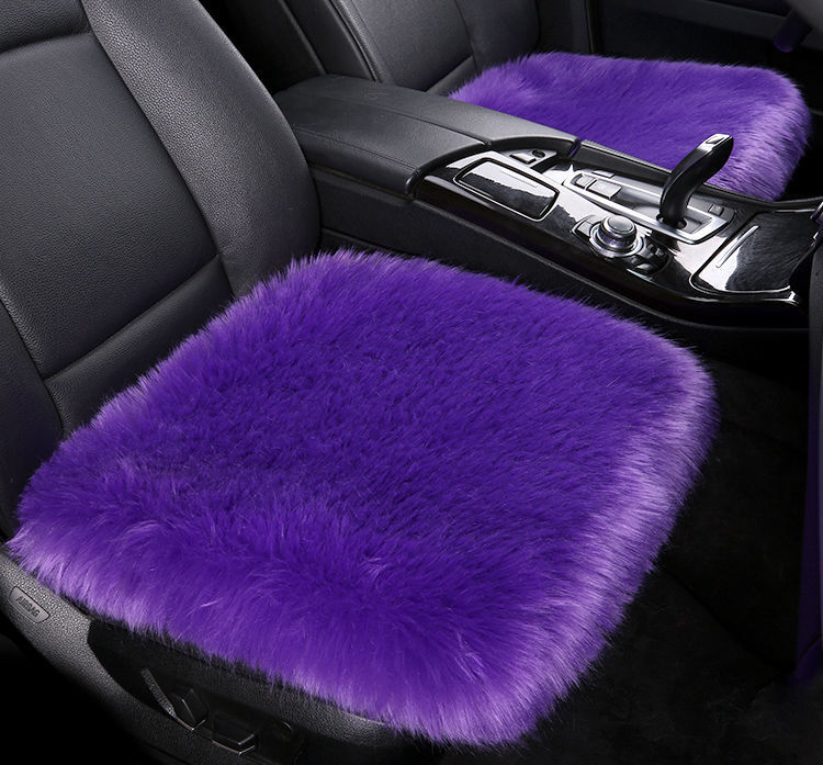 智贝详情图_28冬季汽车羊毛绒坐垫无靠背座垫长毛座垫女毛垫加