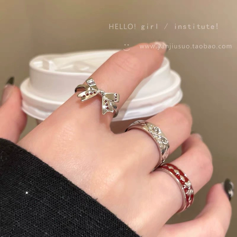 Сексуальное изысканное универсальное кольцо с бантом