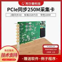 PCIe8912\PCIe8914ʾ����������AD��14λ2·ͬ��250M�ɘ�PCIe8916