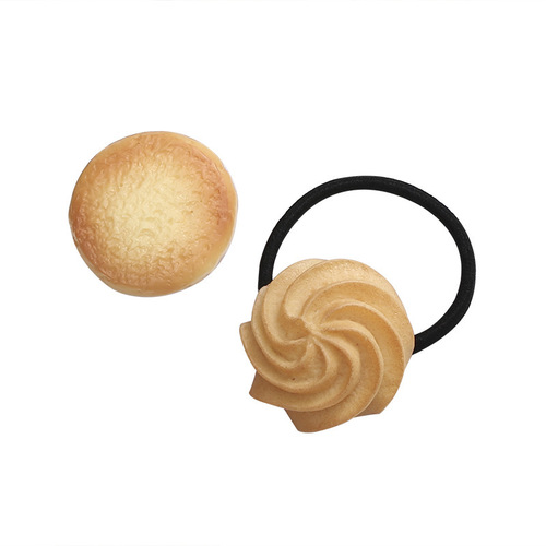 Cookie biscuit side clip hairpin simulated Oreo food side clip interesting and funny dry duckbill clip