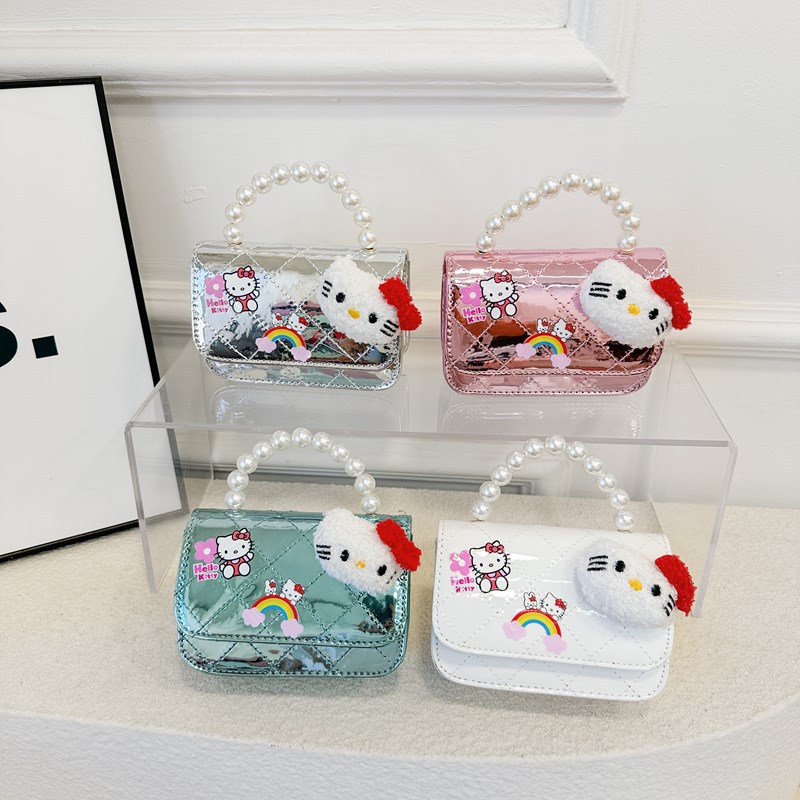 Bolsas infantiles lindas princesas de dibujos animados bolsas de mano niñas extranjeras bolsas de hombro para niños accesorios de cambio