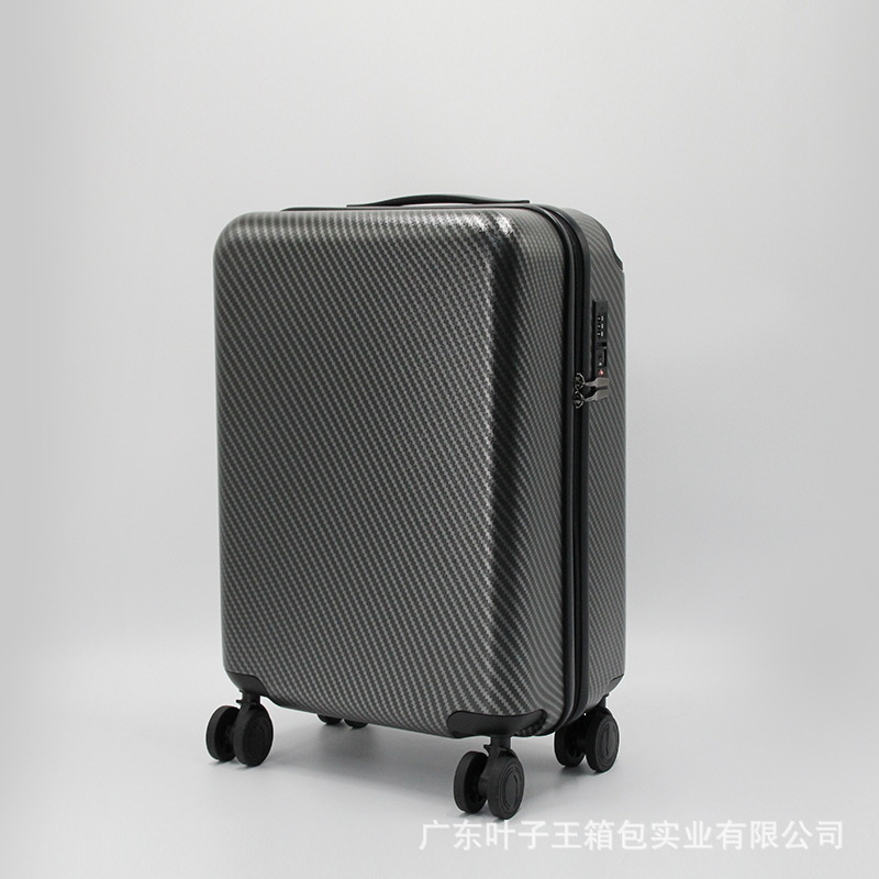 Vali nhựa PC 20 inch tay cầm rộng bánh xe đa năng dành cho nữ — Màu đen, Màu hồng, Màu trắng sữa