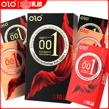 OLO赤薄001避孕套方包玻尿酸避孕套成人计生用品批发代发安全套