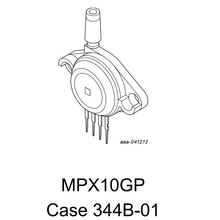 板机接口压力传感器 MPX10GP 芯片 全新原装进口 拍前询价