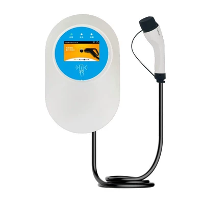 Gun Smart Electric Vehicle Universal – Elektrikli avtomobil şarj stansiyaları - swipe-card-with-screen