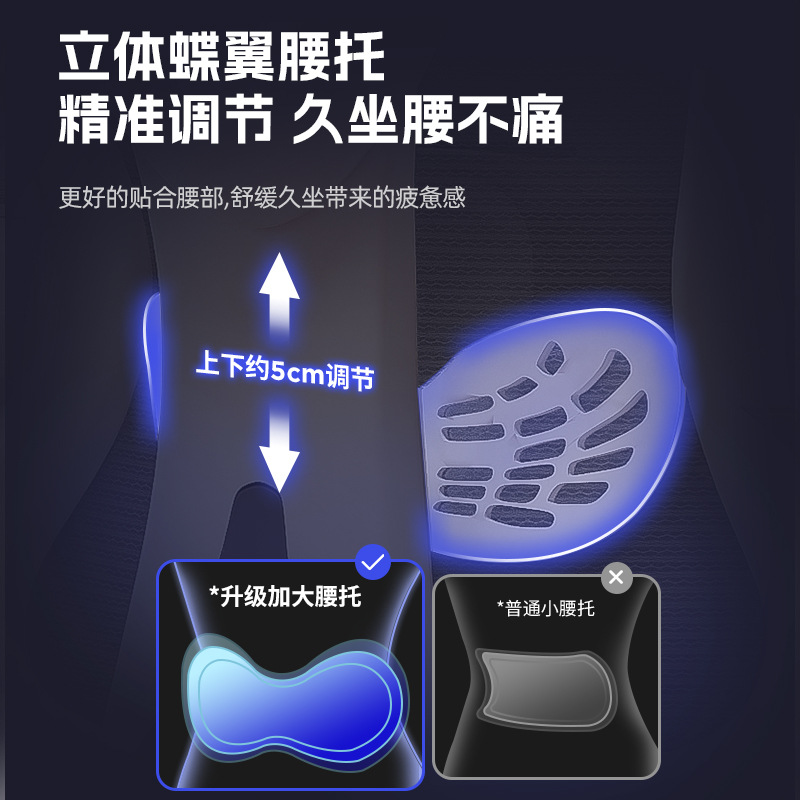 silla ergonómica reclinable silla de computadora de larga duración silla giratoria de respaldo para el hogar silla de oficina de deportes electrónicos dormitorio