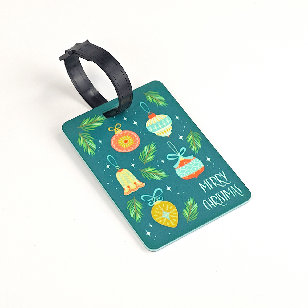 Nuevo producto de transferencia térmica gran placa de equipaje de plástico rectangular