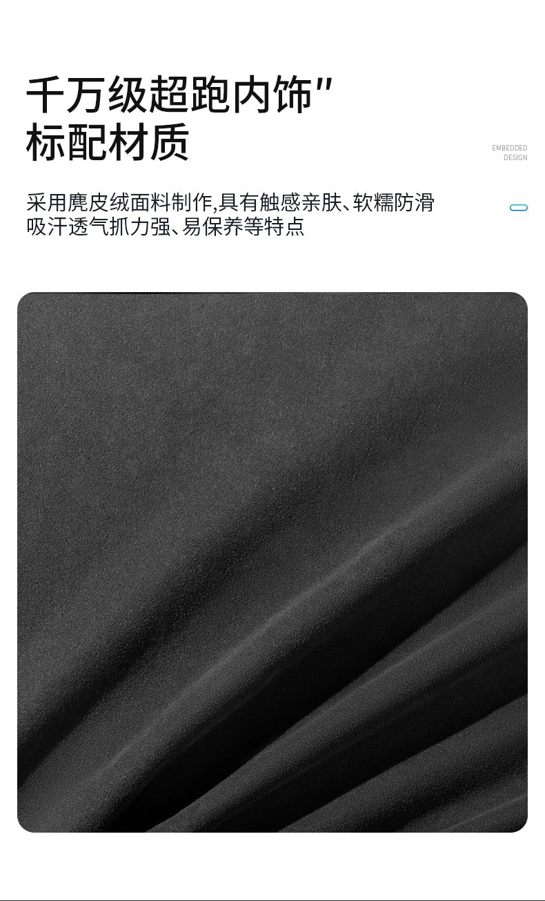 Suede Protective Film Interior Modification Accessories for Tesla Model 3/Y