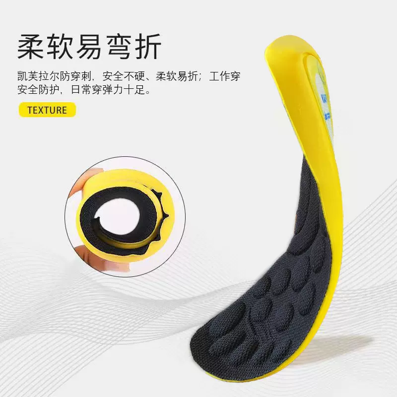 按摩防钉扎 减震按摩保健立体 欧标防刺PU功能   按摩鞋垫