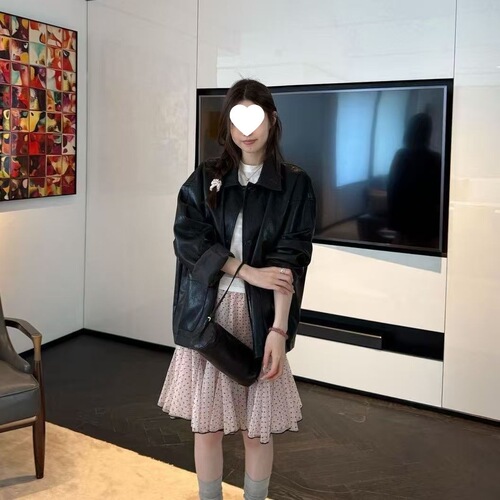 Mesh skirt 2026 spring and summer fashionable new style polka dot flocked A-line high-waist cute princess skirt trend