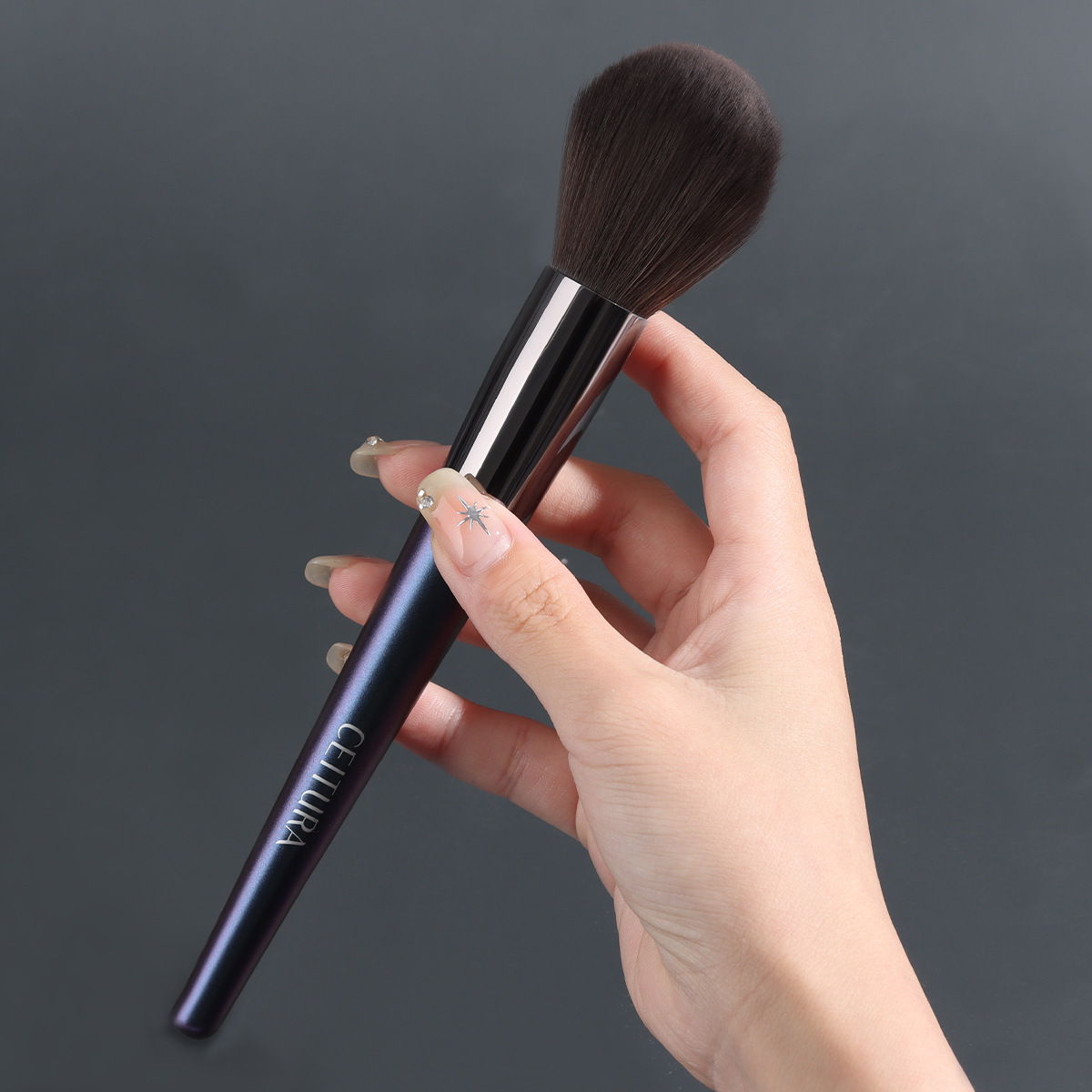 Nuevo producto CEITURA Imitación de lujo ligero, sombra de ojos de ardilla, bolsa de almacenamiento, caja de regalo, juego completo de 8 pinceles de maquillaje