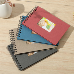 Cross-border horizontal album creative new adhesive DIY photo album set handmade memory album card holder factory