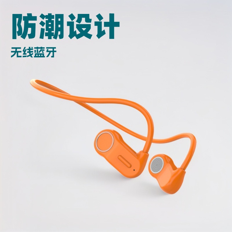 2025 New Wireless Bluetooth Headset, Non-In-Ear, Rear-Mounted, Sports and Running Open Conductive Bluetooth Headset
