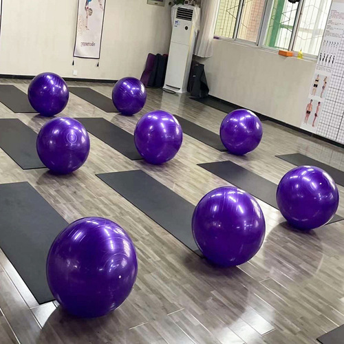 Thickened anti-explosion yoga fitness weight loss smooth ball PVC yoga big ball yoga auxiliary supplies multi-color specifications