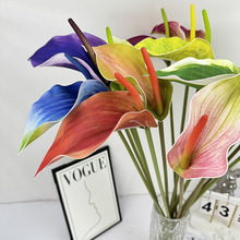 新品仿真EVA鲁米那掌酒店大厅摆放插花户外摄影背景墙装饰手工花