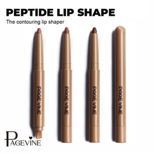 Foreign Trade Page Vine Amazon Matte Double-Ended Silky Polypeptide Lip Liner Nude Lipstick Cross-Border Makeup