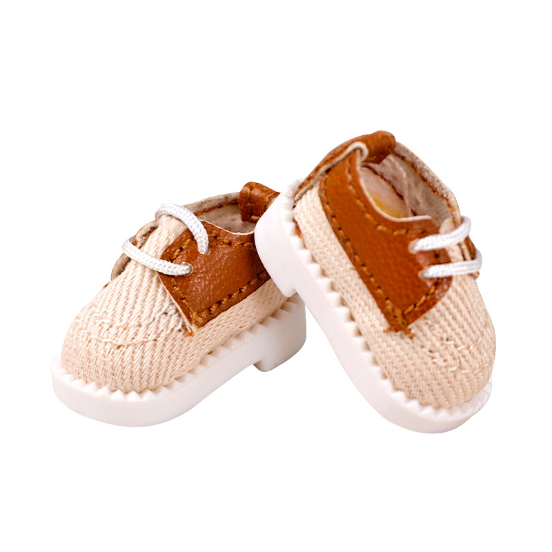 Ob11 accesorios de muñeca 12 puntos cuerpo zapatos de bebé zapatos de lona zapatos de cuero P9 tesoro masculino tesoro femenino moda periférica spot al por mayor