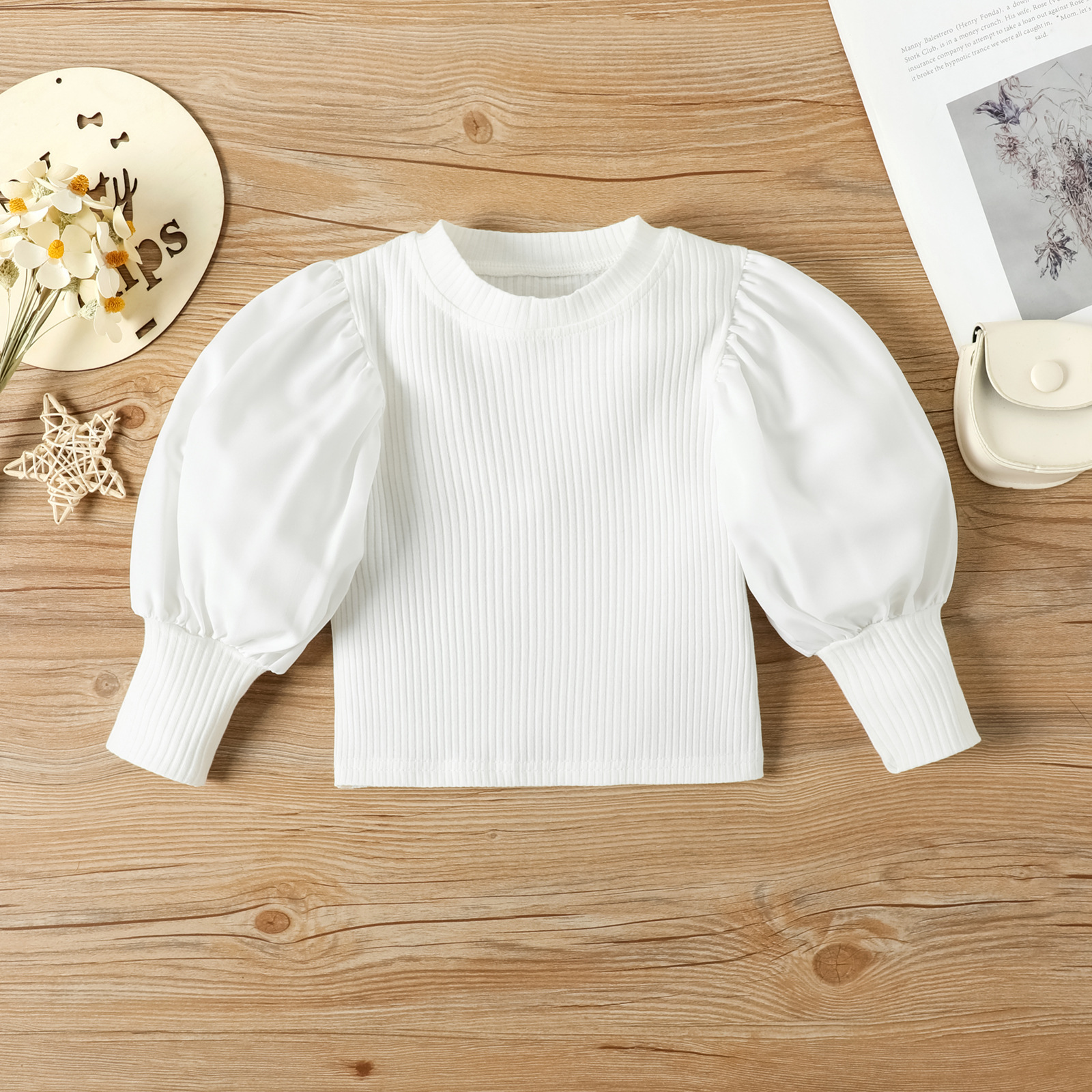 Solid Color Pattern Winter, Autumn Season Fashion Solid Color Cotton Girls Clothing Sets