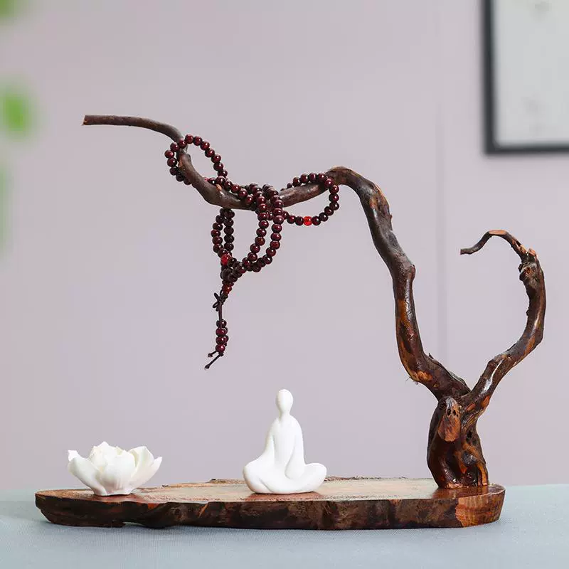 Новый чайно-стильный Zen корень резьба ремесла, деревянная упаковка для чая, комната, ТВ-стойка, крыльцо, персонаж, мягкое декорирование