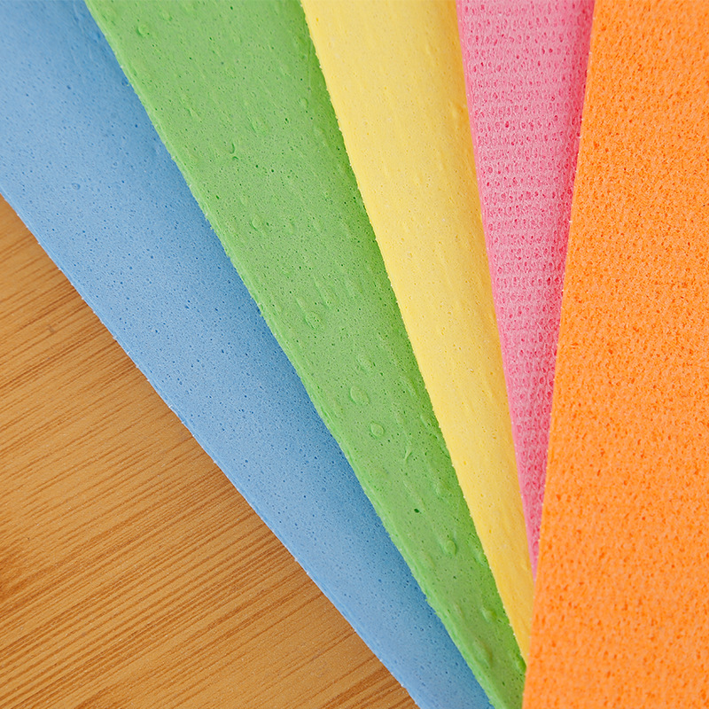 國(guó)產(chǎn)木漿棉抹布廚房清潔用品洗碗刷鍋擦桌百潔布