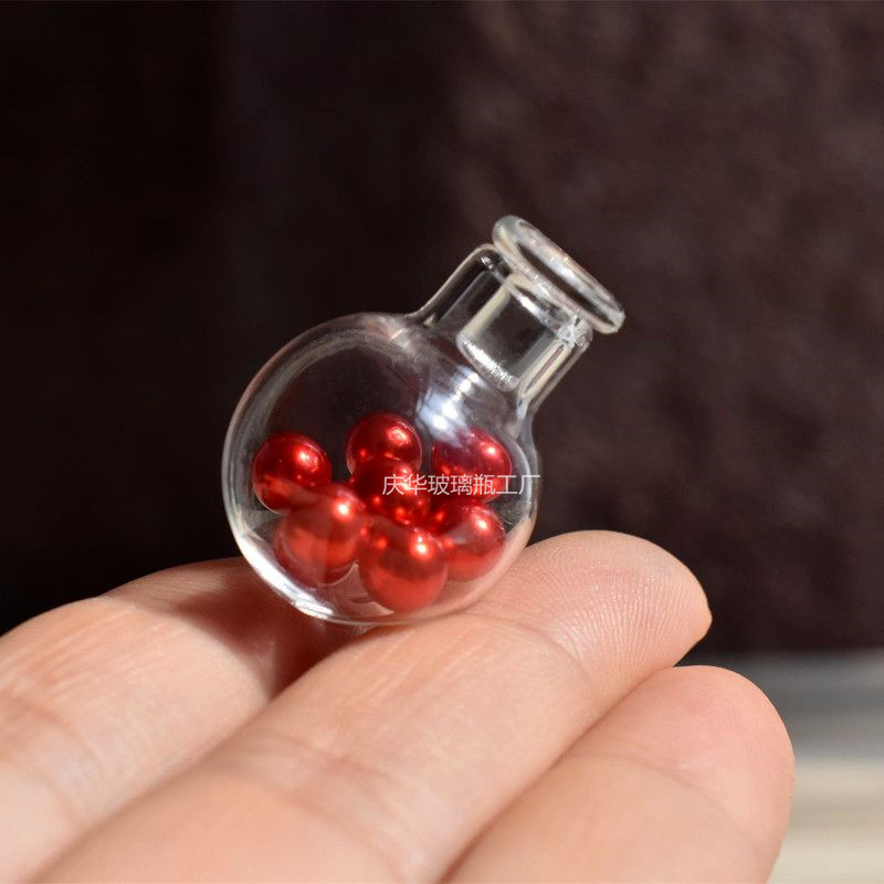 上新微缩斜底迷你玻璃罐娃娃屋童趣世界模型摆件diy饰品罐豆豆瓶