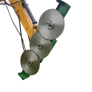 Highway hedge trimmer slope split with hedge trimmer garden tree trimmer