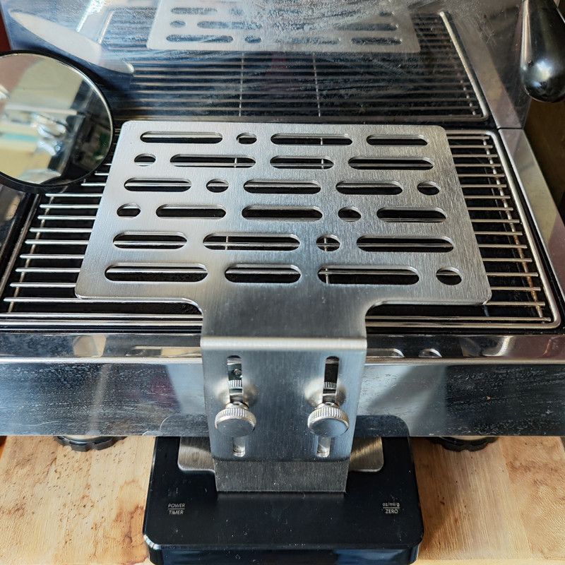 Electronic scale stand stainless steel scale rack Italian coffee weighing rack waterproof scale Rod protective rack coffee appliance