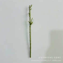 仿真花枝配件 28CM单支9叉枝 仿真薰衣草手捧花装饰花杆批发