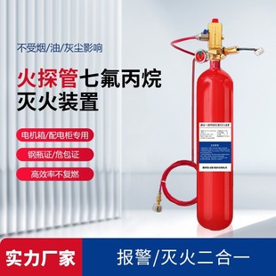 Direct Type Fire Detection Tube Type Heptafluoropropane Gas Temperature-Sensitive Self-Starting Fire Extinguisher -6Kg