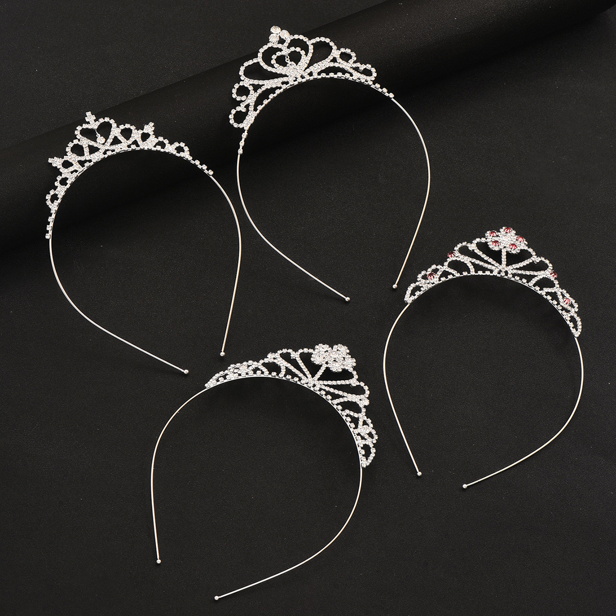 Corona de novia vestido de boda cumpleaños para niños espectáculo multifuncional diamante princesa coronas al por mayor