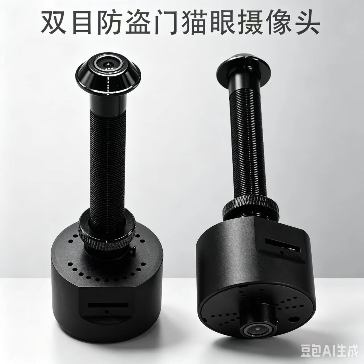 双目广角猫眼防盗门家庭安全门摄像头室内双镜头监控双向语音对讲