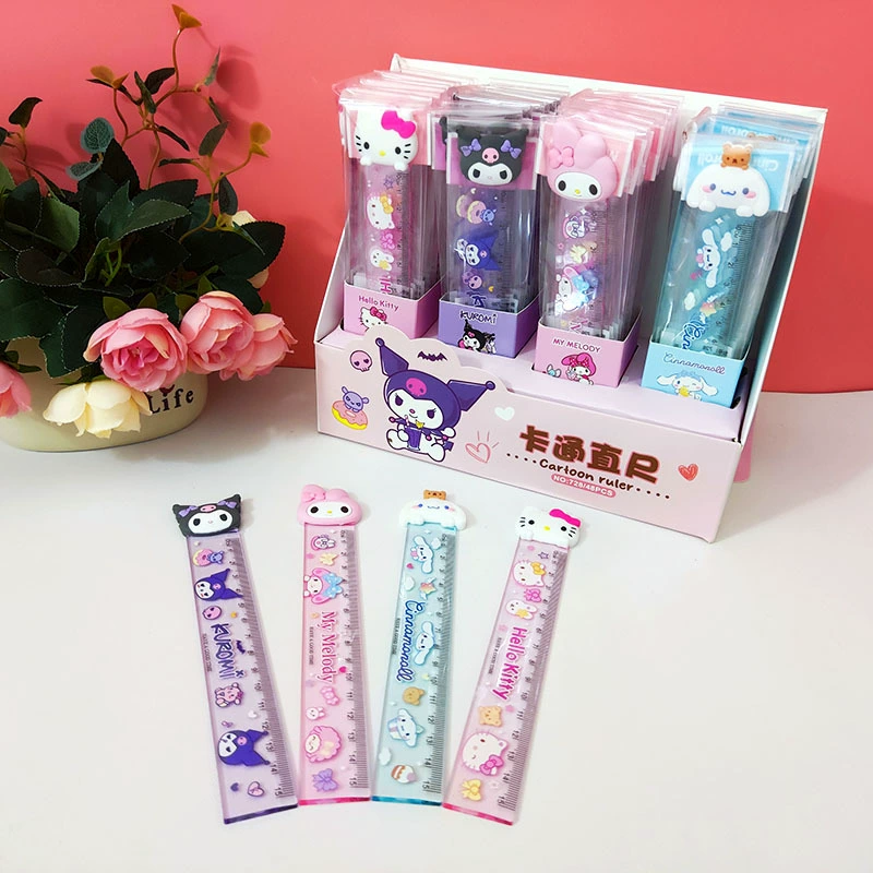 Sanrio Culo мультфильм прямой линейка 15 см