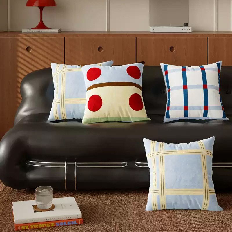 Bauhaus sofá decoración almohada cubierta de alojamiento decoración cojín de respaldo dormitorio ventana flotante almohada cubierta de cintura