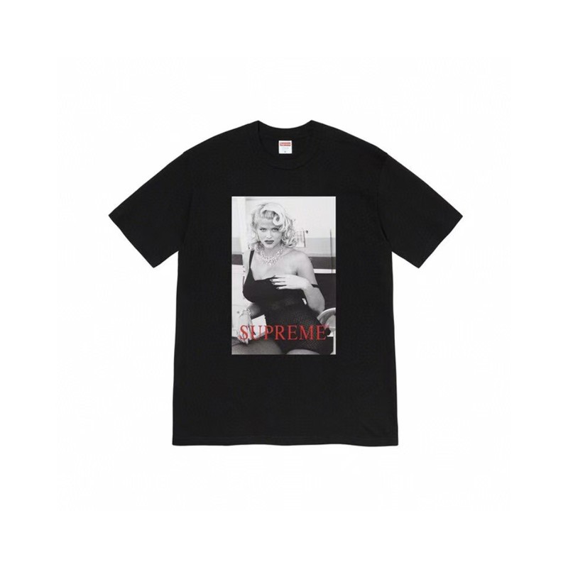 25ss RECORDS アメリカンレトロ ハイストリート 半袖 Tシャツ アメイジングトレンド インズ トップス メンズ レディース パッチワーク Tシャツ|undefined