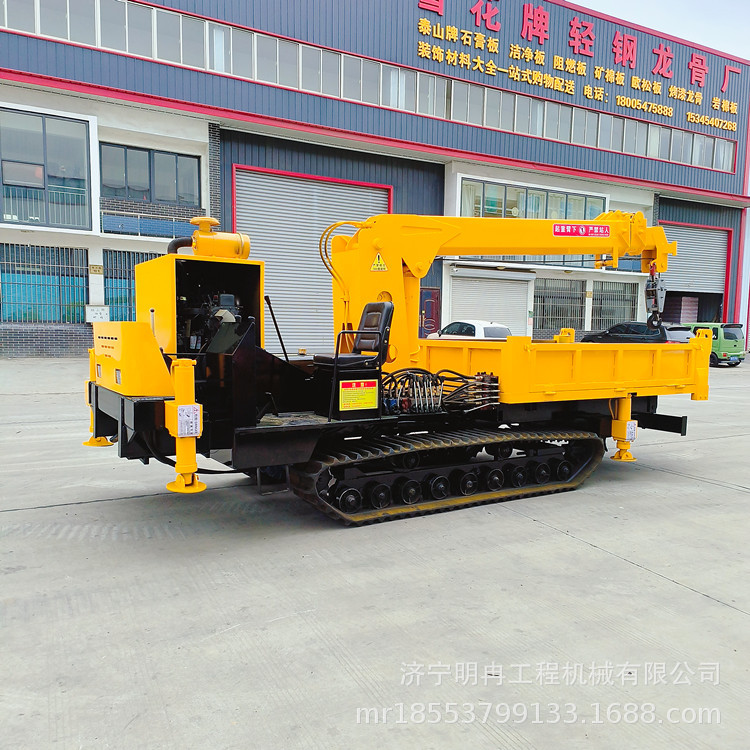 橡胶履带随车吊