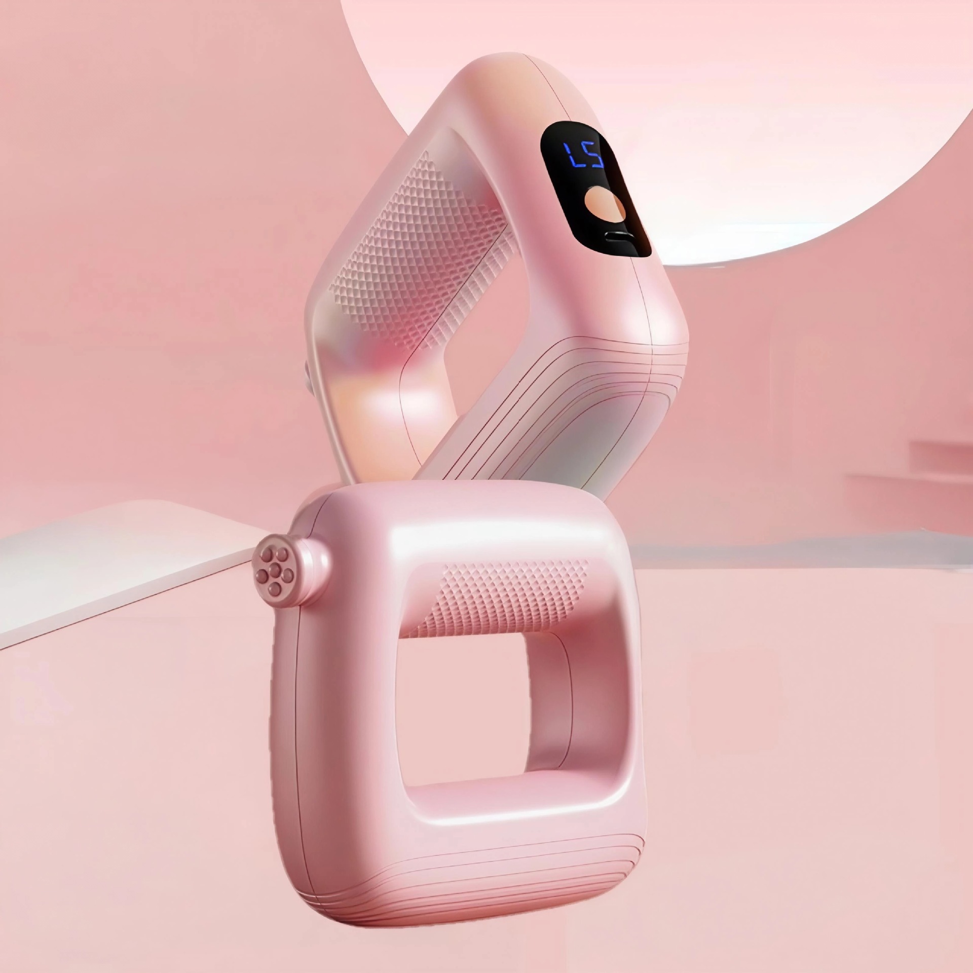 Weight Loss Fascia Gun Fat Burning Massager Multi-Speed Variable Speed Vibration Cross-Border Fascia Ring Mini Vibration Yoga Ring Fitness