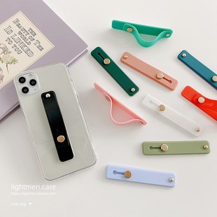 Silicone Mobile Phone Ring Push-Pull Bracket Live Broadcast Lazy Mobile Phone Holder Back Sticker