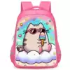 Pusheen16 inch double layer red-02