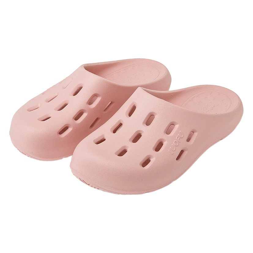 Повседневная Однослойная обувь Luofu из свежего арахиса, женская обувь высокого класса с отверстиями на мягкой подошве из ЭВА, Нескользящие сандалии для лета