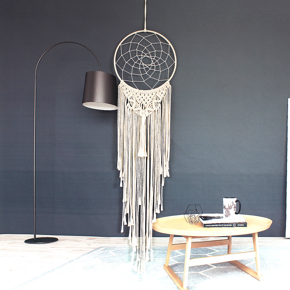 Estilo nórdico tejido dream catcher tapiz regalo hecho a mano interior decoración de la pared colgante transfronterizo Amazon Supply
