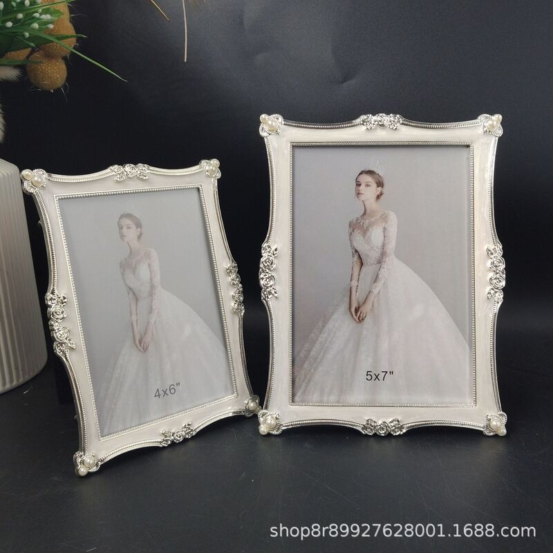Eco-Friendly Zinc Alloy Silver-Colored Resin-Coated Metal Photo Frame, Stylish Tabletop Photo Frame Eco-Friendly Zinc Alloy Silver-Colored Resin-Coated Metal Photo Frame, Stylish Tabletop Photo Frame