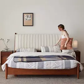 餐桌;桌类、茶几;实木床