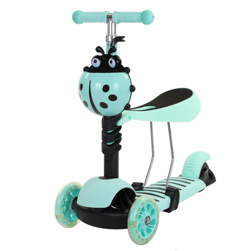 Scooter transfronterizo para niños 3 - en - 1 Scooter para niños 3 - en - 1 Scooter para bebés ligero y seguro